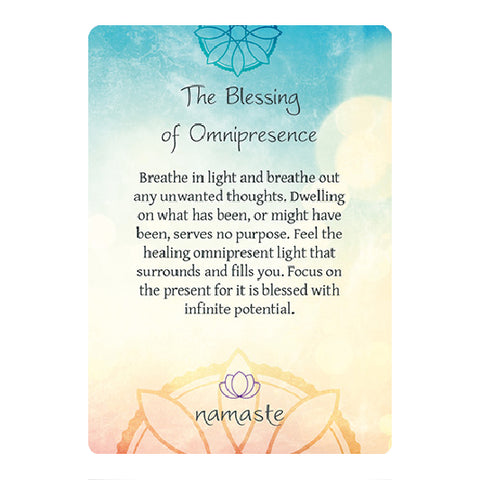 Namaste Blessing & Divination Oracle Cards Deck by Toni Carmine Salerno