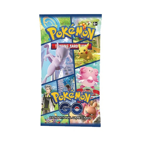 Pokemon GO Sword & Shield TCG Booster Pack, 10 English Cards