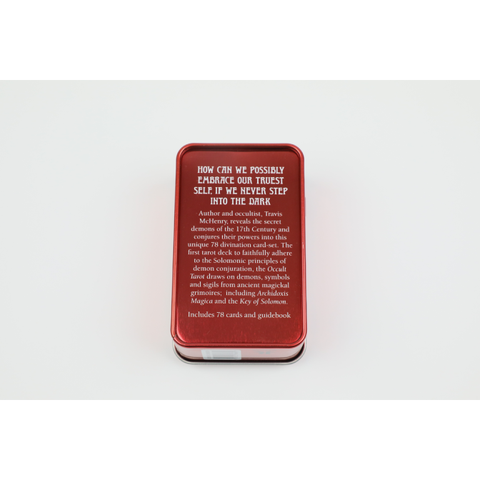 Occult Tarot Pocket Edition 78 Card Deck in Tin by Travis McHenry