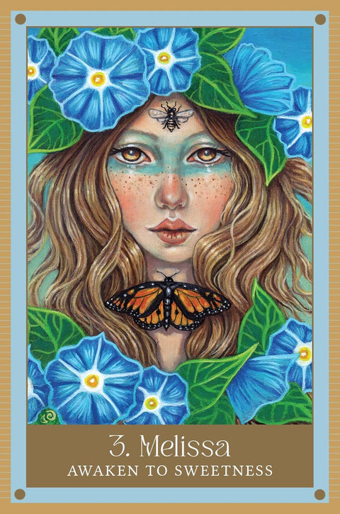 The Wild Witch Oracle cards Blue Angel