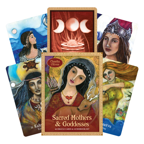 Sacred Mothers & Goddesses Oracle Deck with Guidebook by Blue Angel