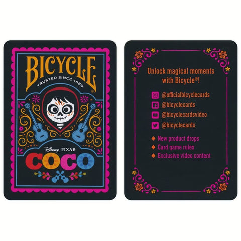 Bicycle Disney Coco Playing Cards Poker Deck – Day of the Dead Theme