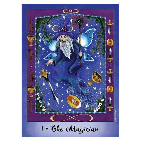 Faerie Tarot Card Deck by Natalie Hertz 78 Cards US Games Systems