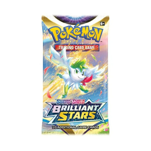 Pokemon TCG Brilliant Stars Booster Pack 10 Card Sword & Shield English