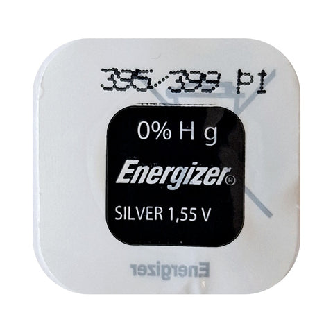 10x Energizer 395 SR927SW Silver Oxide Watch Batteries 1.55V