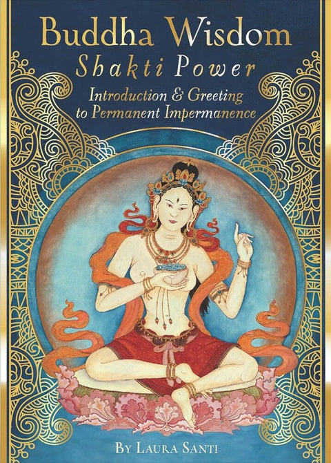 Buddha Wisdom Shakti Power Oracle Deck & Guidebook Laura Santi US Games
