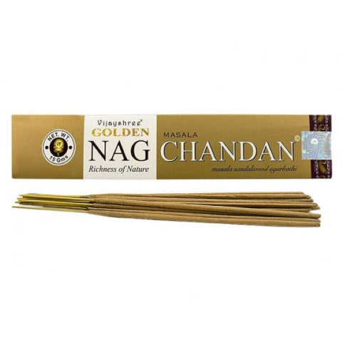 Golden Nag - Chandan Incense Vijayshree