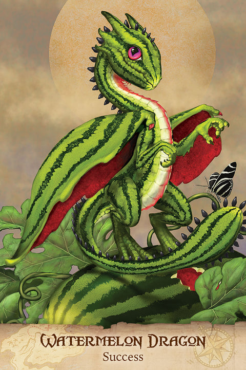 Field Guide to Garden Dragons Oracle Cards Deck & Book Set US Games
