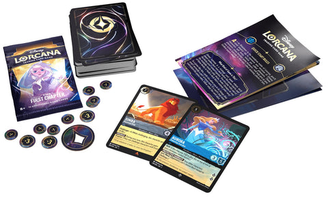 Disney Lorcana Sapphire Steel Starter Deck The First Chapter TCG English