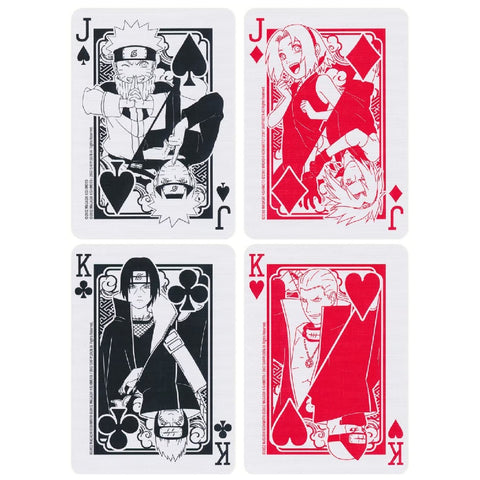 Bicycle Naruto Playing Cards Deck – Premium Poker Size Anime Cards