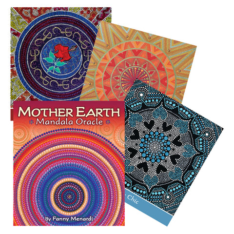 Mother Earth Mandala 44-Card Oracle Deck by Fanny Menardi US Games