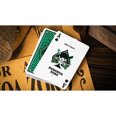 One Piece Roronoa Zoro Playing Cards, Official 54-Card Poker Deck