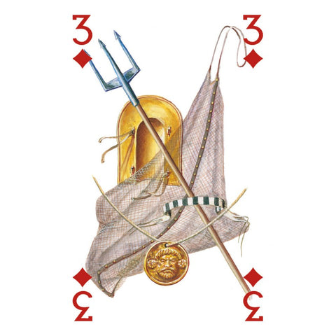 Gladiators Collection Playing Cards 54 Card Deck Lo Scarabeo Made In Italy NEW