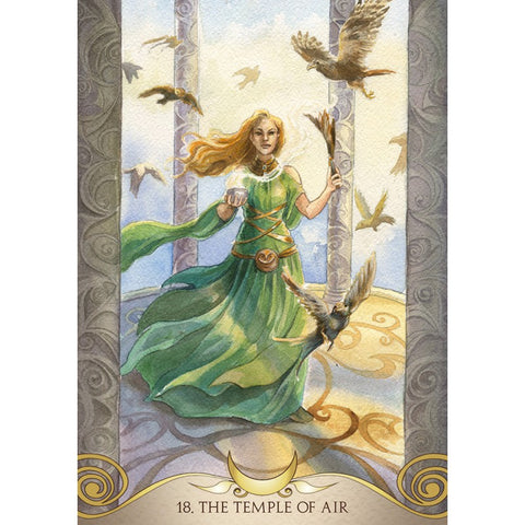 Goddess Temple Oracle Cards Deck by Lo Scarabeo 45 Card Set New Sealed