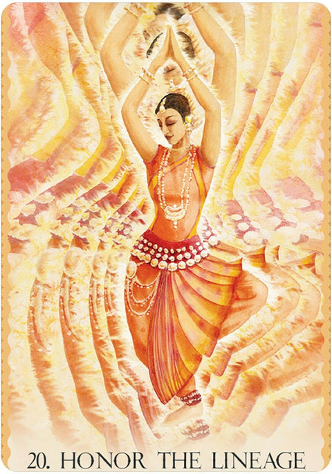 Cosmic Dancer Oracle Cards Deck by Sedona & Tess Blue Angel 44-Card Set