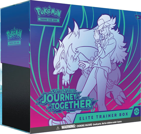 Pokemon Journey Together Elite Trainer Box – 9 Booster Packs English