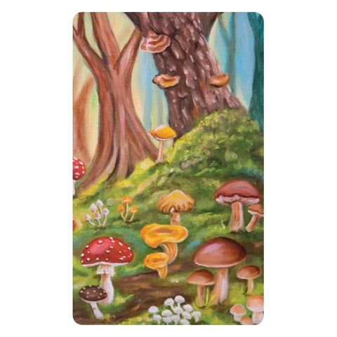 Mushroom Folk Oracle Cards Blue Angel