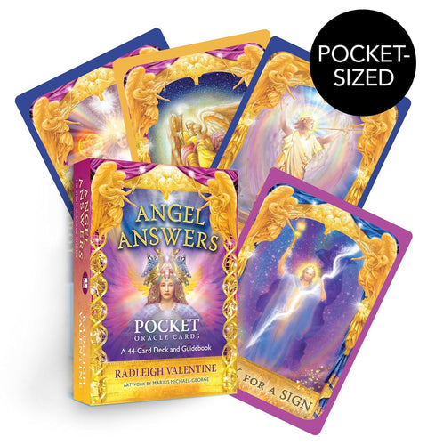 Angel Answers Pocket Oracle Cards Deck Hay House By Radleigh Valentine