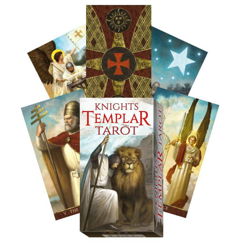 Knights Templar Tarot Deck 78 Cards & Guidebook Lo Scarabeo New Sealed