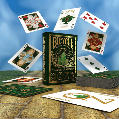 Bicycle Wizard of Oz Playing Cards Deck – Collector Gold Foil Edition