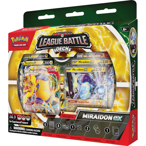 Pokemon TCG Miraidon ex League Battle Deck Regieleki VMAX 60-Card