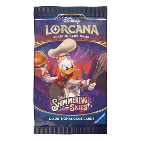 Disney Lorcana Shimmering Skies Booster Pack 12-Card English TCG