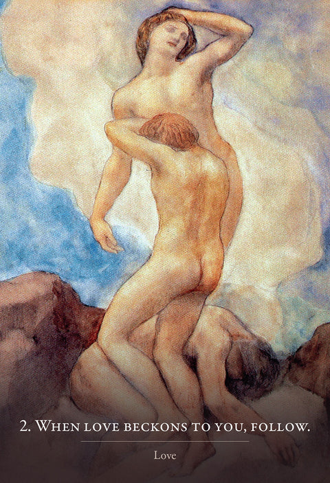 The Prophet Tarot Oracle Cards Deck By Kahlil Gibrans Blue Angel NEW