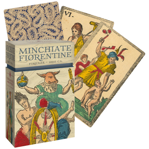 Minchiate Fiorentine Anima Antiqua Cards Deck Firenze 1860 Ca Lo Scarabeo Aa15