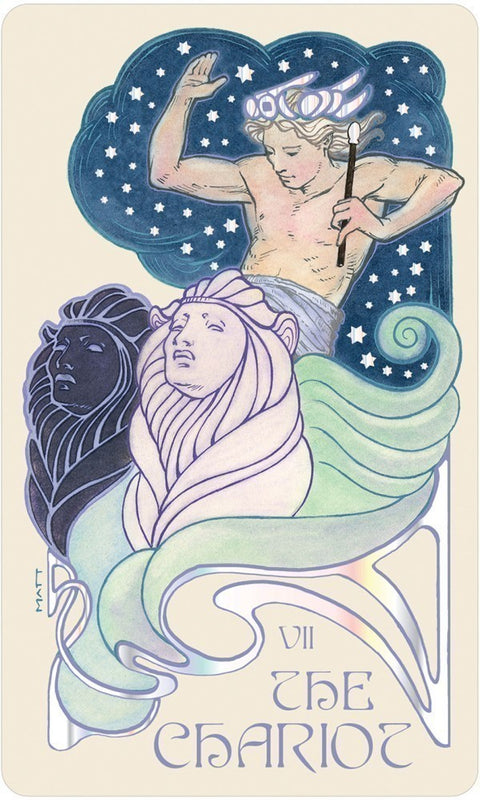 Ethereal Visions Tarot Luna Edition Deck by Matt Hughes w/ Guidebook