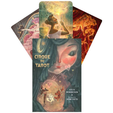Cirque Du Tarot Cards Deck Llewellyn Leeza Robertson Josh Tufts 78 Cards NEW