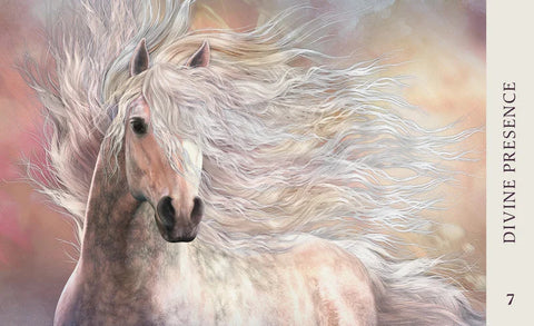 Horse Wisdom Oracle Cards 44-Card Deck & Guidebook by Kathy Pike Blue Angel