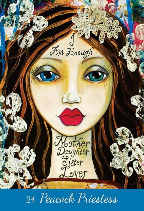 Love Your Inner Goddess Oracle Card Deck by Blue Angel, 44 Cards, New Sealed