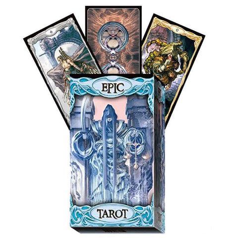 Epic Fantasy Tarot Deck Lo Scarabeo 78 Cards with Guidebook