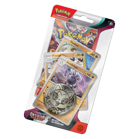 Pokemon TCG Obsidian Flames Annihilape Premium Checklane Blister EN