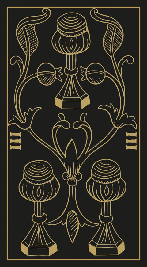Marseille Tarot Cards Deck Gold & Black Edition Lo Scarabeo Marianne Costa
