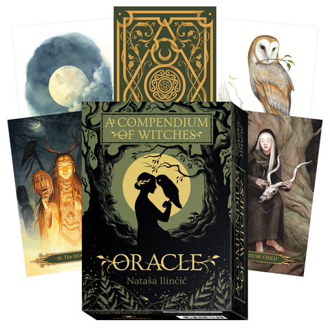 Compendium of Witches Oracle Deck 60 Cards Lo Scarabeo Natasa Ilincic