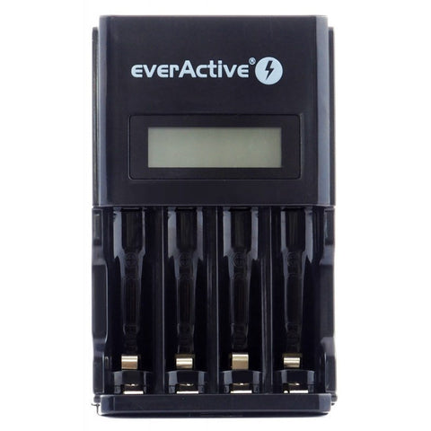 EverActive NC-450 Smart AA AAA NiMH Battery Charger with LCD Display