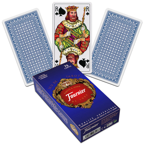 Fournier French Tarot Playing Cards Blue Deck 78 Cards Sealed