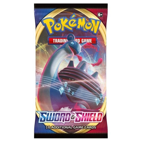Pokémon TCG Sword & Shield Booster Pack 10-Card English Galar Region