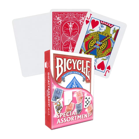 Bicycle Red Gaff Deck Assorted Trick Playing Cards for Magic Routines
