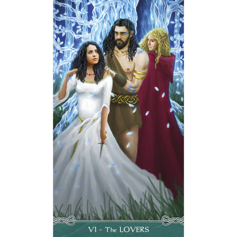 Universal Celtic Mini Tarot Cards Deck Lo Scarabeo Floreana Nativo Cristina NEW