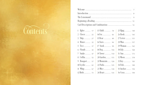 Lenormand Of Enchantment Cards Deck Schiffer Publishing Y. Westwood Kalliope NEW