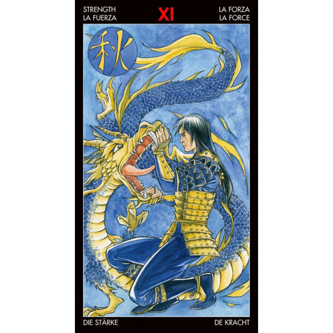 Manga Tarot Deck Cards Lazzarini Esoteric Fortune Telling Lo Scarabeo NEW