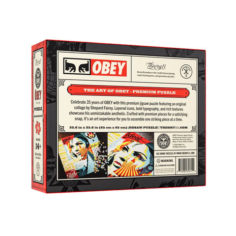 OBEY Jigsaw Puzzle 1000 pcs. Theory11
