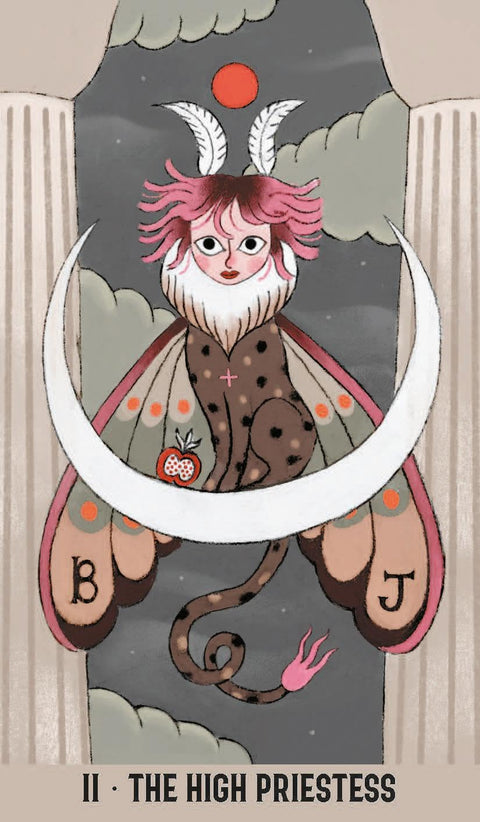 Wicked Moon Tarot Deck 78 Cards & Guidebook by Lo Scarabeo