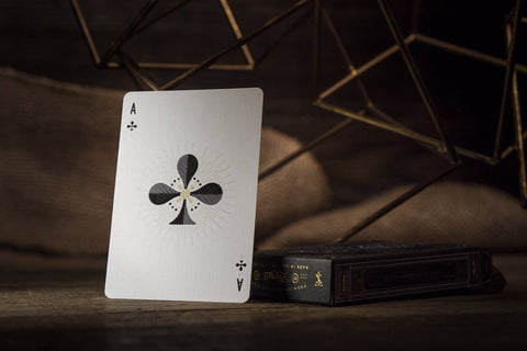 National Theory 11 Luxury Playing Cards Deck Black Gold Magic Tricks Sealed NEW
