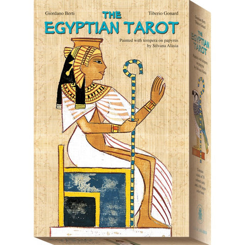 The Egyptian Tarot Cards Deck And Book Lo Scarabeo Esoteric Fortune Telling NEW