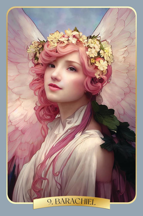 The Angel Magic Oracle Cards Deck Divine Blue Angel By Tess Whitehurst Amo23