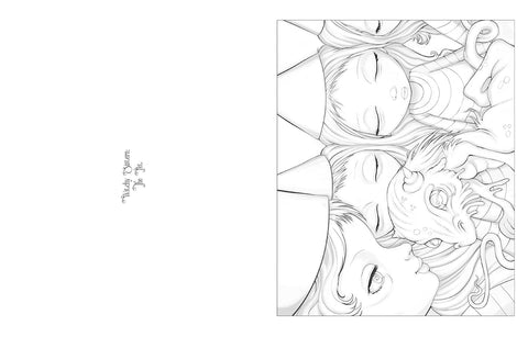 Dragonling Coloring Book Blue Angel