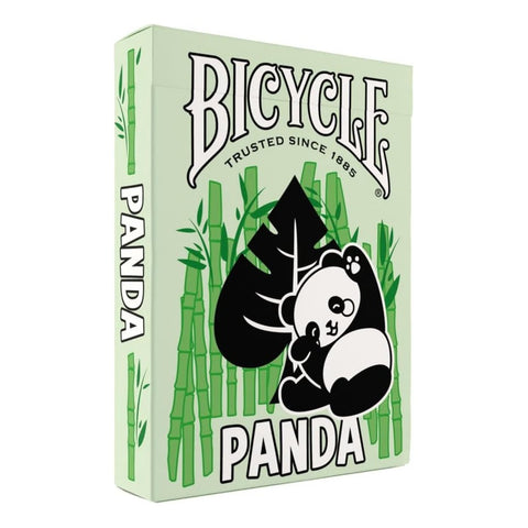 Bicycle Panda Playing Cards Deck Poker Size USPCC Green Limited Edition